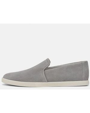 Vince Sean Suede Loafer - White