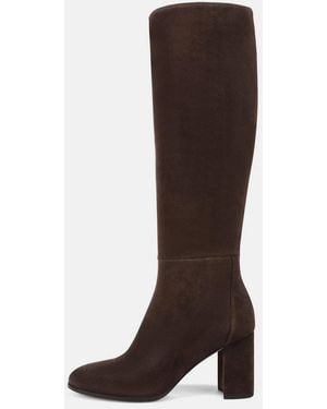 Vince Elora Suede Knee Boot - Brown