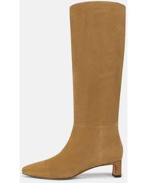 Vince Harlan Suede Knee Boot - Brown