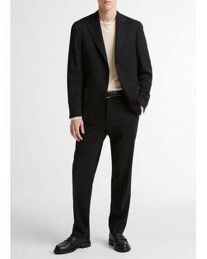 Vince Wool Relaxed Sport Coat - Black