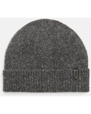 Vince Donegal Cashmere Beanie - Gray