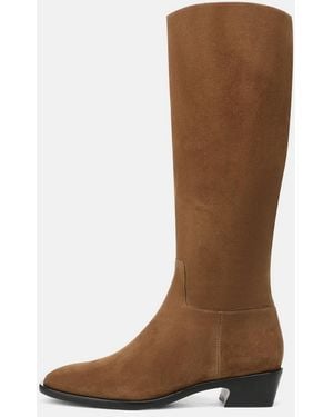 Vince Andes Suede Knee Boot - Brown