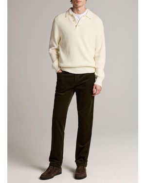 Vince Dylan Slim 5-Pocket Stretch-Cotton Corduroy Pant - Natural