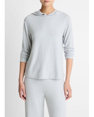 Vince Cozy Long-Sleeve Hoodie - Gray