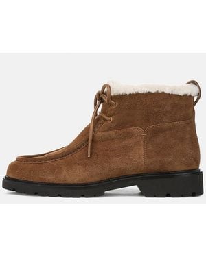 Vince Sierra Lug-Sole Boot - Brown