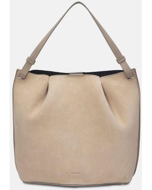 Vince Ava Suede Crsbody - Natural