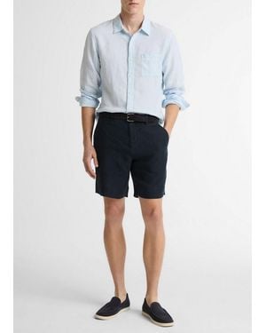 Vince Hemp Flap-Pocket Short - Grey