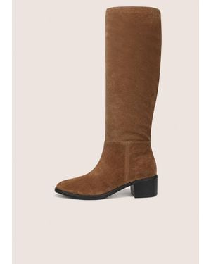 Vince Pace Suede Knee Boot - Brown
