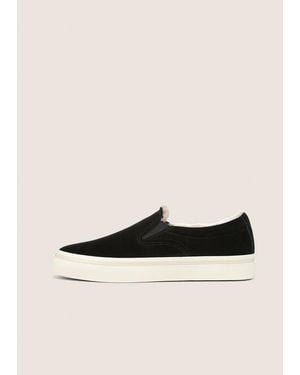 Vince Blair Shearling Sneaker - Natural