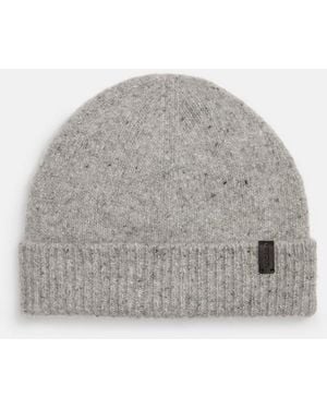 Vince Donegal Cashmere Beanie - Gray