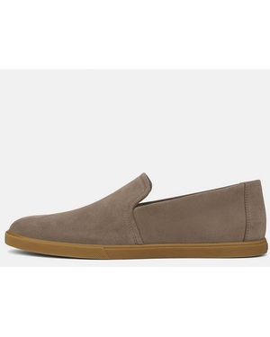 Vince Sean Suede Loafer - White