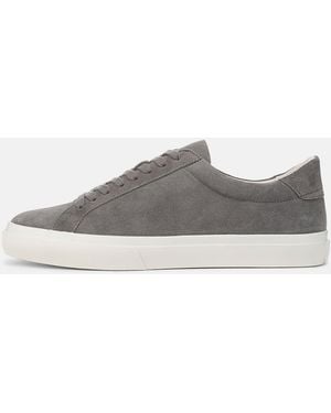 Vince Fulton Suede Trainer - Grey