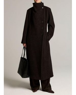 Vince Wool-Blend Coat - Black