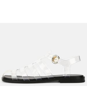 Vince Melina Jelly Fisherman Sandal - White