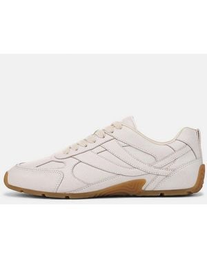 Vince Mojave Leather Sneakers - White