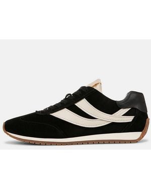 Vince Oasis Suede And Leather Runner Sneaker - White