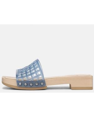 Vince Barbara Jelly Slide Sandal - White