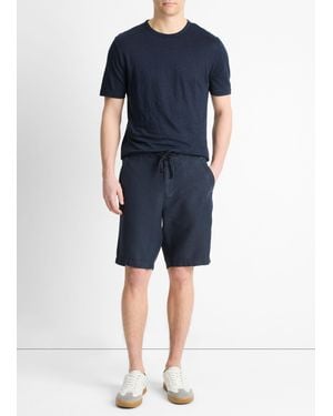 Vince Lightweight Hemp Short - Blue