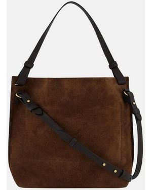 Vince Ava Suede Crsbody - Brown