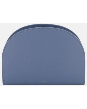 Vince Demma Nappa Leather Crsbody Wallet - Blue