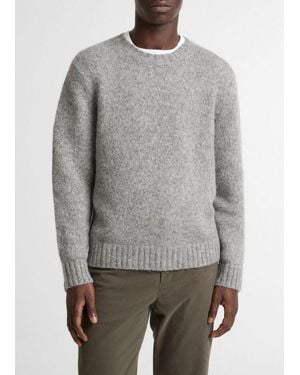 Vince Softspun Alpaca & Wool-Blend Jumper - Grey