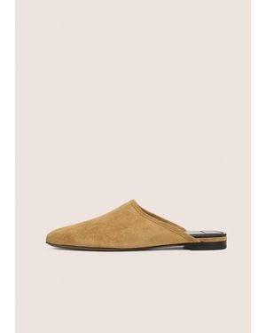 Vince Dakota Suede Mule - Natural