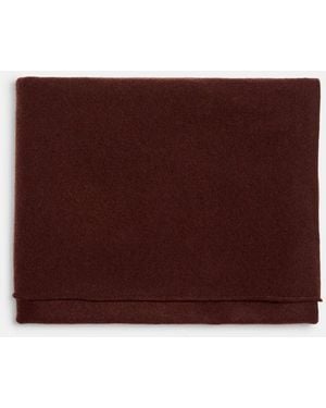 Vince Lightweight Plush Cashmere Blanket Wrap - Purple