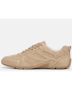 Vince Mojave Suede Trainer Trainer - White
