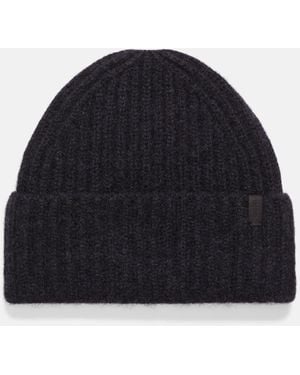 Vince Plush Cashmere Chunky Knit Hat, Grey - Blue