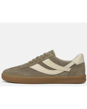 Vince Oasis Suede & Leather Trainer - Multicolour