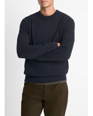 Vince Cashmere Crew Neck Sweater - Blue