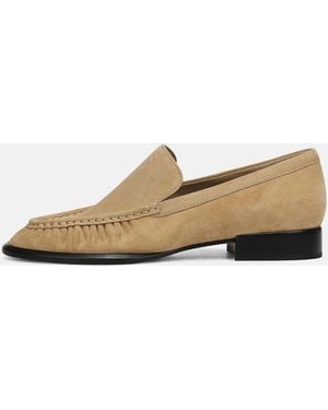 Vince Nora Suede Loafer - White