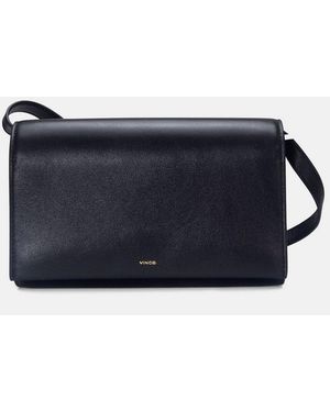 Vince Nappa Leather Crsbody Wallet - Blue