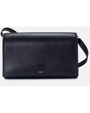 Vince Leather Crsbody Wallet - Blue