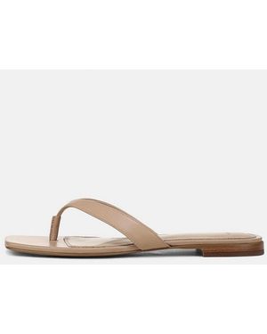 Vince San Juan Leather Thong Sandal - White
