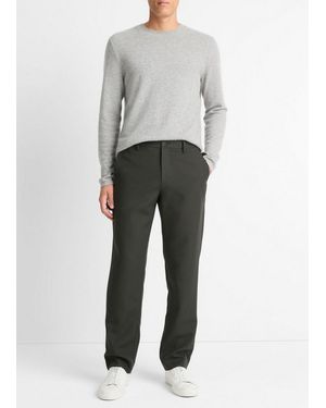 Vince Owen Athletic Wool Suiting Pant - Gray