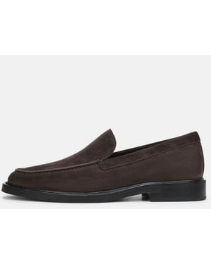 Vince Grant Suede Loafer - White