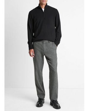 Vince Owen Athletic Mélange Trouser - Black