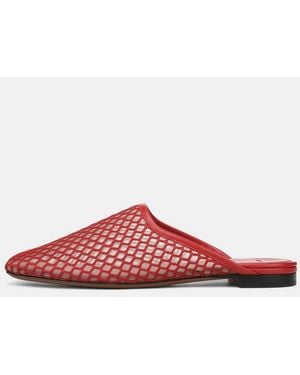 Vince Dakota Netted Mule - Red