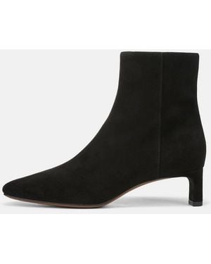 Vince Lilith Suede Ankle Boot - Black