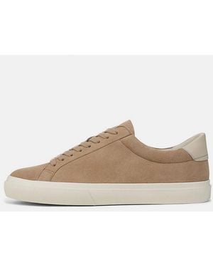 Vince Fulton Suede Sneaker - White