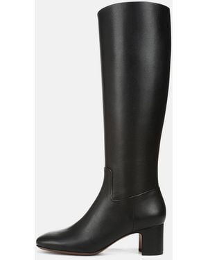 Vince Kellan Leather Knee Boot - Black