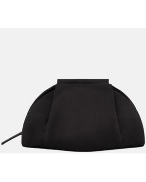 Vince Ava Leather Clutch - Black