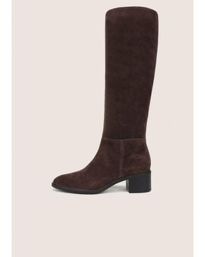 Vince Pace Suede Knee Boot - Brown