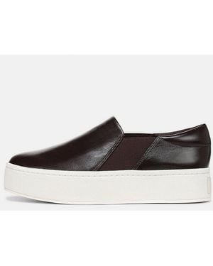Vince Warren Leather Sneaker - White
