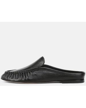 Vince Tevin Leather Mule - White