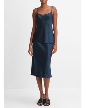 Vince Satin Cami - Blue