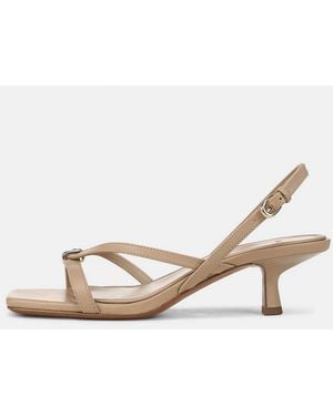 Vince Tali Leather Slingback Sandal - Natural