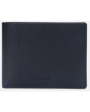 Vince Nappa Leather Bifold Wallet - Blue