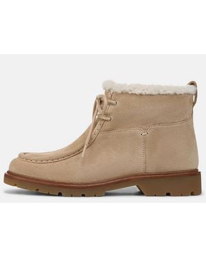 Vince Sierra Lug-Sole Boot - Natural